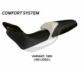Seat saddle cover Noto 3 Comfort System White (WH) T.I. for DUCATI MULTISTRADA 1200 2010 > 2011
