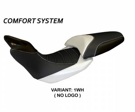 DMLN3C57-1WH-4 Seat saddle cover Noto Comfort System White (WH) T.I. for DUCATI MULTISTRADA 1260 2015 > 2020