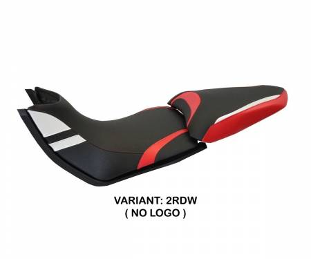 DMLP1557-2RDW-6 Housse de selle Peppe 15 Rouge - Blanche (RDW) T.I. pour DUCATI MULTISTRADA 1200 2015 > 2020