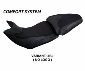 Sattelbezug Sitzbezug Haria comfort system Schwarz BL T.I. fur Ducati Multistrada V2 2021 > 2024