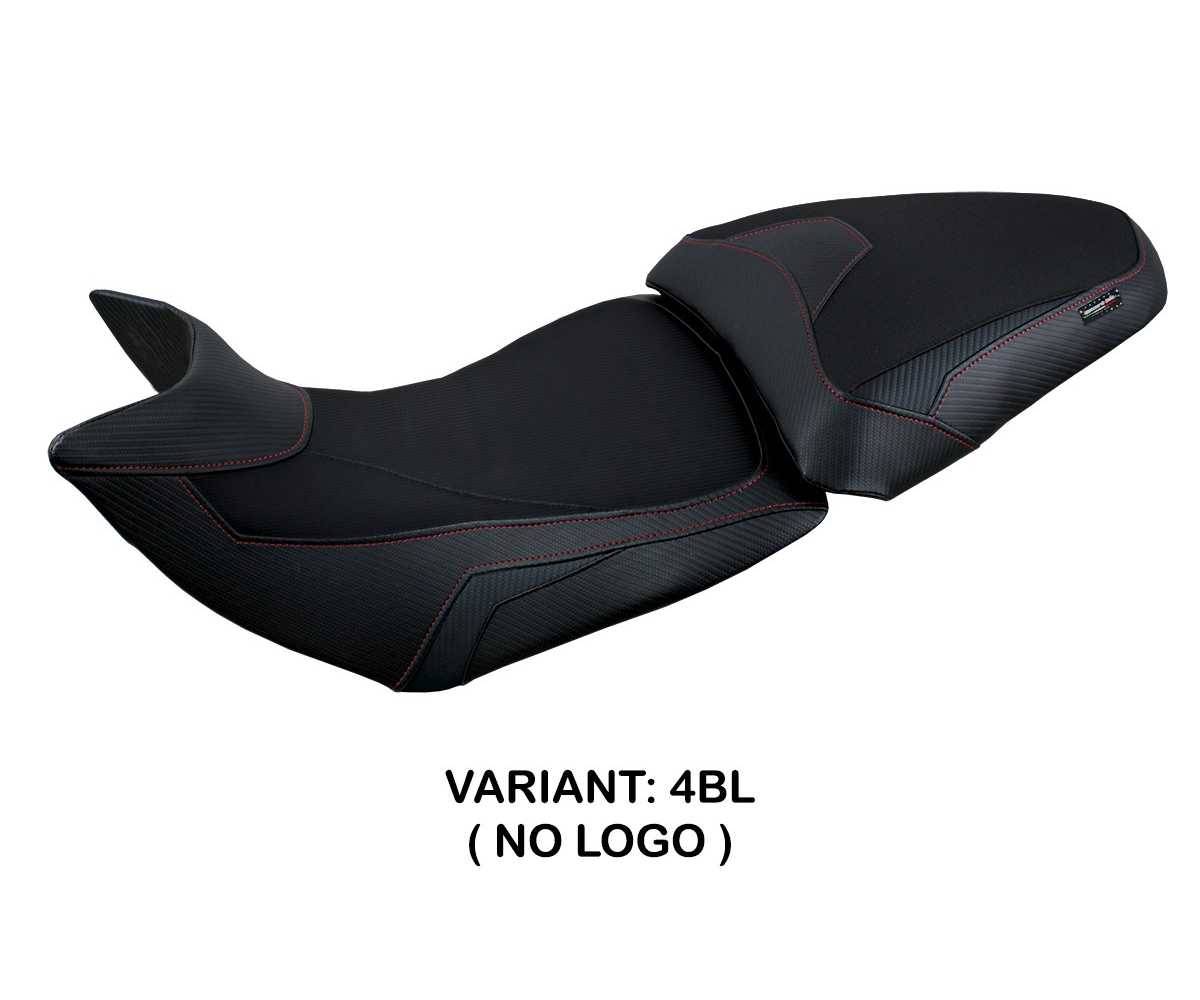 DMLV2H-4BL-2 Seat saddle cover Haria Black BL T.I. for Ducati Multistrada V2 2021 > 2024