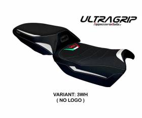 Seat saddle cover Adelaide ultragrip White WH T.I. for Ducati Multistrada V4 2021 > 2024