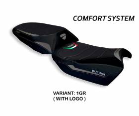 Seat saddle cover Galmi Comfort System Gray (GR) T.I. for DUCATI MULTISTRADA V4 (SELLA NORMALE) 2021 > 2024