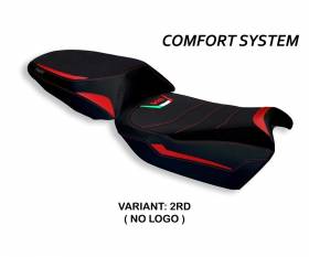 Seat saddle cover Galmi Comfort System Red (RD) T.I. for DUCATI MULTISTRADA V4 (SELLA NORMALE) 2021 > 2024