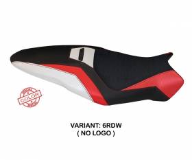 Seat saddle cover Toledo Special Color Ultragrip Red - White (RDW) T.I. for DUCATI MONSTER 1200 R 2016 > 2019