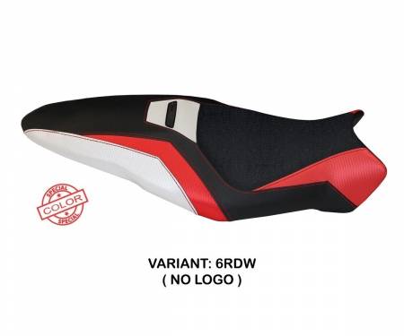 DMN12RTSU-6RDW-2 Seat saddle cover Toledo Special Color Ultragrip Red - White (RDW) T.I. for DUCATI MONSTER 1200 R 2016 > 2019