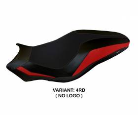 Seat saddle cover Lipsia 3 Red (RD) T.I. for DUCATI MONSTER 797 2017 > 2020
