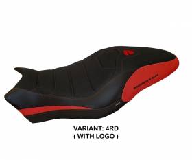 Seat saddle cover Piombino 1 Ultragrip Red (RD) T.I. for DUCATI MONSTER 797 2017 > 2020