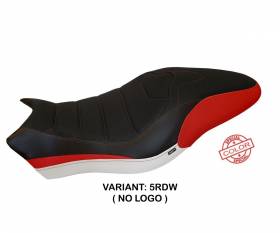 Seat saddle cover Piombino Special Color Ultragrip Red - White (RDW) T.I. for DUCATI MONSTER 797 2017 > 2020