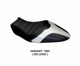 Seat saddle cover Rovigo 1 White (WH) T.I. for DUCATI MONSTER 1200 2014 > 2016