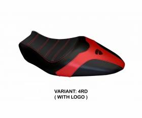 Seat saddle cover Rovigo 1 Red (RD) T.I. for DUCATI MONSTER 1200 2014 > 2016