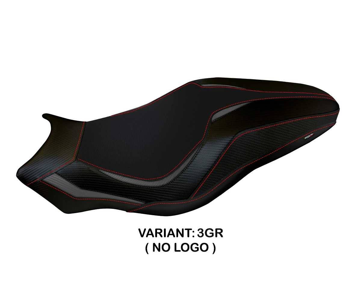 DMN81L1-3GR-6 Seat saddle cover Lipsia 1 Gray GR T.I. for Ducati Monster 1200 2017 > 2020
