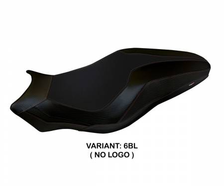 DMN81L3-6BL-6 Seat saddle cover Lipsia 3 Black (BL) T.I. for DUCATI MONSTER 821 2017 > 2020