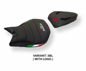 Seat saddle cover Dale Ultragrip Black (BL) T.I. for DUCATI PANIGALE 1199 2011 > 2015