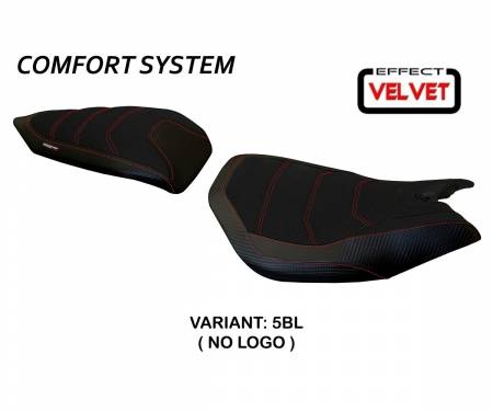 DP11L-5BL-12 Sattelbezug Sitzbezug Leiden Velvet Comfort System Schwarz (BL) T.I. fur DUCATI PANIGALE 1199 2011 > 2015