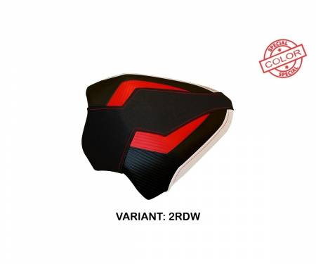 DP4TSU-2RDW Seat saddle cover Tenby Special Color Ultragrip Red - White (RDW) T.I. for DUCATI PANIGALE V4 2018 > 2023