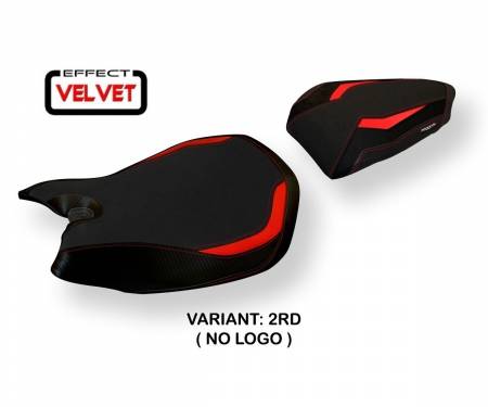 DP99S-2RD-6 Seat saddle cover Seul Velvet Red (RD) T.I. for DUCATI PANIGALE 959 2016 > 2018