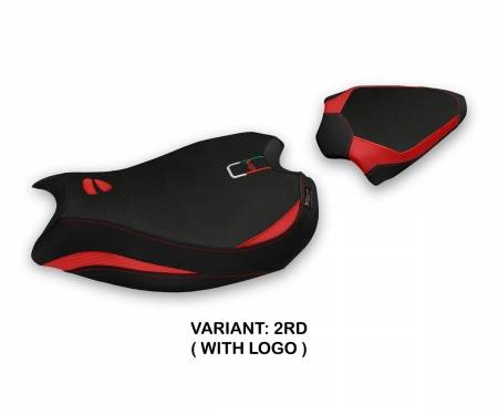 DPV2T-2RD-1 Seat saddle cover Tulcea Red (RD) T.I. for DUCATI PANIGALE V2 2020 > 2022