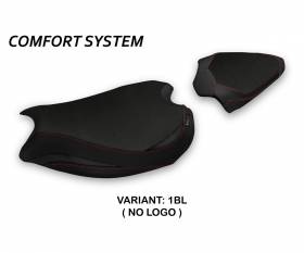 Seat saddle cover Zatoca Comfort System Black (BL) T.I. for DUCATI PANIGALE V2 2020 > 2022