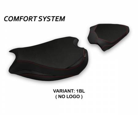 DPV2Z-1BL-2 Seat saddle cover Zatoca Comfort System Black (BL) T.I. for DUCATI PANIGALE V2 2020 > 2022