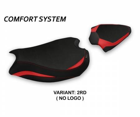 DPV2Z-2RD-2 Seat saddle cover Zatoca Comfort System Red (RD) T.I. for DUCATI PANIGALE V2 2020 > 2022