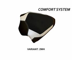 Rivestimento sella Rivoli 1 Comfort System Bianco (WH) T.I. per DUCATI PANIGALE V4 2018 > 2023
