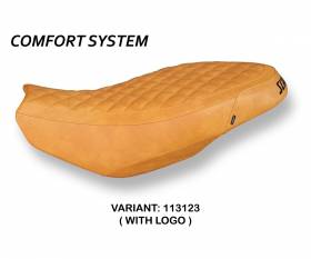 Seat saddle cover Vintage Comfort System Camel (13123) T.I. for DUCATI SCRAMBLER (all) 2015 > 2022