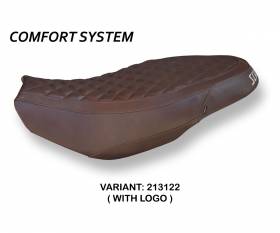 Sattelbezug Sitzbezug Vintage Comfort System Braun (13122) T.I. fur DUCATI SCRAMBLER (all) 2015 > 2022
