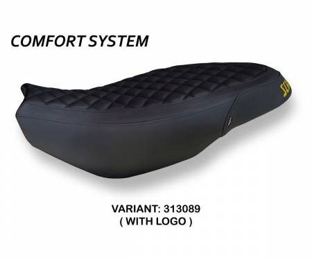 DSCVC-313089-1 Housse de selle Vintage Comfort System Noir (13089) T.I. pour DUCATI SCRAMBLER (all) 2015 > 2022
