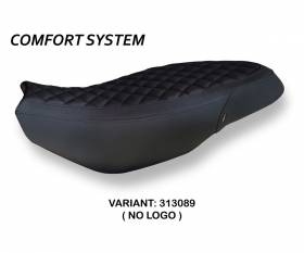 Housse de selle Vintage Comfort System Noir (13089) T.I. pour DUCATI SCRAMBLER (all) 2015 > 2022