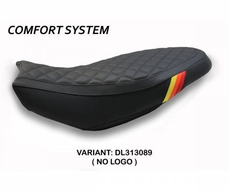 DSCVC-DL313089-2 Sattelbezug Sitzbezug Vintage Comfort System Schwarz (L313089) T.I. fur DUCATI SCRAMBLER (all) 2015 > 2022
