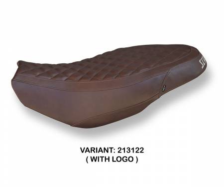 DSCV-213122-1 Seat saddle cover Vintage Brown (13122) T.I. for DUCATI SCRAMBLER (all) 2015 > 2022