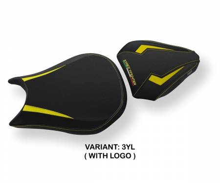 DSF915D-3YL-1 Seat saddle cover Destin Yellow (YL) T.I. for DUCATI STREETFIGHTER 2009 > 2015