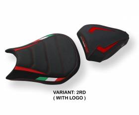 Seat saddle cover Florida Trico Ultragrip Red (RD) T.I. for DUCATI STREETFIGHTER 2009 > 2015