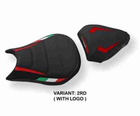 DSF915FT-2RD-1 Seat saddle cover Florida Trico Ultragrip Red (RD) T.I. for DUCATI STREETFIGHTER 2009 > 2015