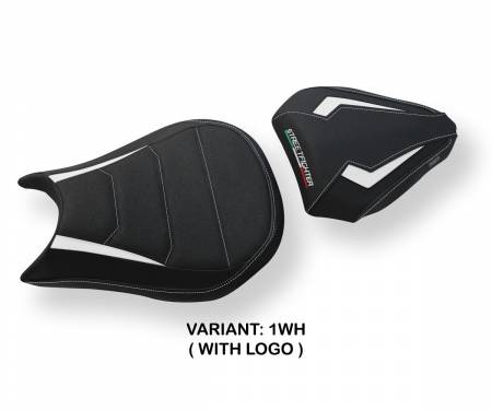 DSF915F-1WH-1 Seat saddle cover Florida Ultragrip White (WH) T.I. for DUCATI STREETFIGHTER 2009 > 2015