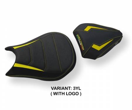 DSF915F-3YL-1 Seat saddle cover Florida Ultragrip Yellow (YL) T.I. for DUCATI STREETFIGHTER 2009 > 2015