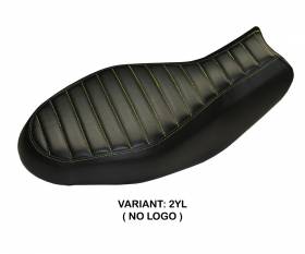 Seat saddle cover Procida Yellow (YL) T.I. for DUCATI SCRAMBLER (all) 2015 > 2022