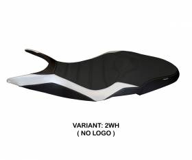 Seat saddle cover Pistoia 1 Ultragrip White (WH) T.I. for DUCATI SUPER SPORT 2017 > 2022