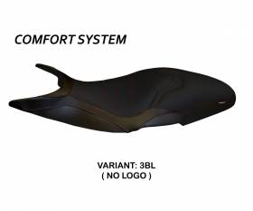 Rivestimento sella Pistoia 3 Comfort System Nero (BL) T.I. per DUCATI SUPER SPORT 2017 > 2021