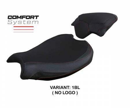 DSV2MC-1BL-2 Seat saddle cover Mina comfort system Black BL T.I. for Ducati Streetfighter V2 2022 > 2023