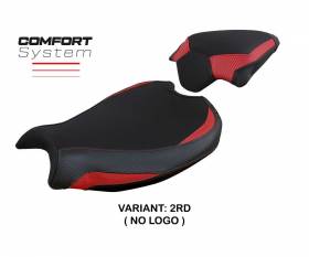 Seat saddle cover Mina comfort system Red RD T.I. for Ducati Streetfighter V2 2022 > 2023