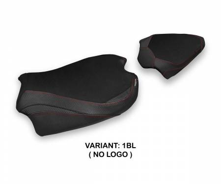 DSV4S-1BL-3 Seat saddle cover Sumen Black (BL) T.I. for DUCATI STREETFIGHTER V4 2020 > 2022