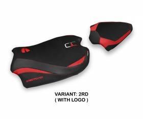 Seat saddle cover Sumen Red (RD) T.I. for DUCATI STREETFIGHTER V4 2020 > 2022