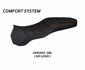 Rivestimento sella Latina Insert Color Comfort System Nero (BL) T.I. per DUCATI SPORT S / SS 2002 > 2006