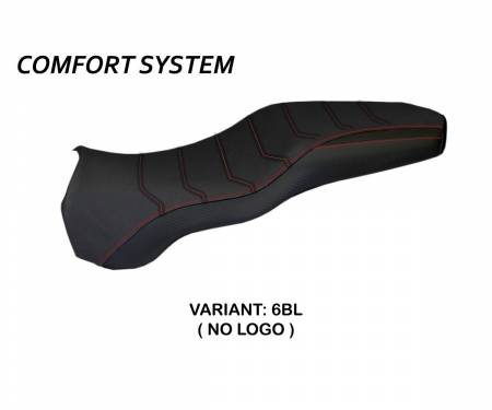 DSVLCC-6BL-3 Seat saddle cover Latina Insert Color Comfort System Black (BL) T.I. for DUCATI SPORT S / SS 2002 > 2006