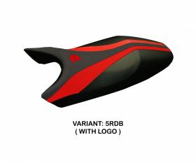 Seat saddle cover Freccia Red-black (RDB) T.I. for DUCATI MONSTER 1994 > 2007