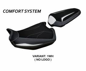 Sattelbezug Sitzbezug Linosa Comfort System Weiss (WH) T.I. fur DUCATI MONSTER 937 2021