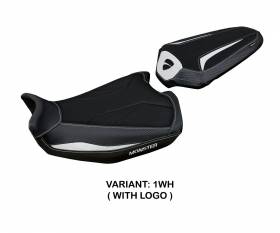 Seat saddle cover Linosa Ultragrip White (WH) T.I. for DUCATI MONSTER 937 2021