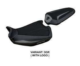 Seat saddle cover Linosa Ultragrip Gray (GR) T.I. for DUCATI MONSTER 937 2021